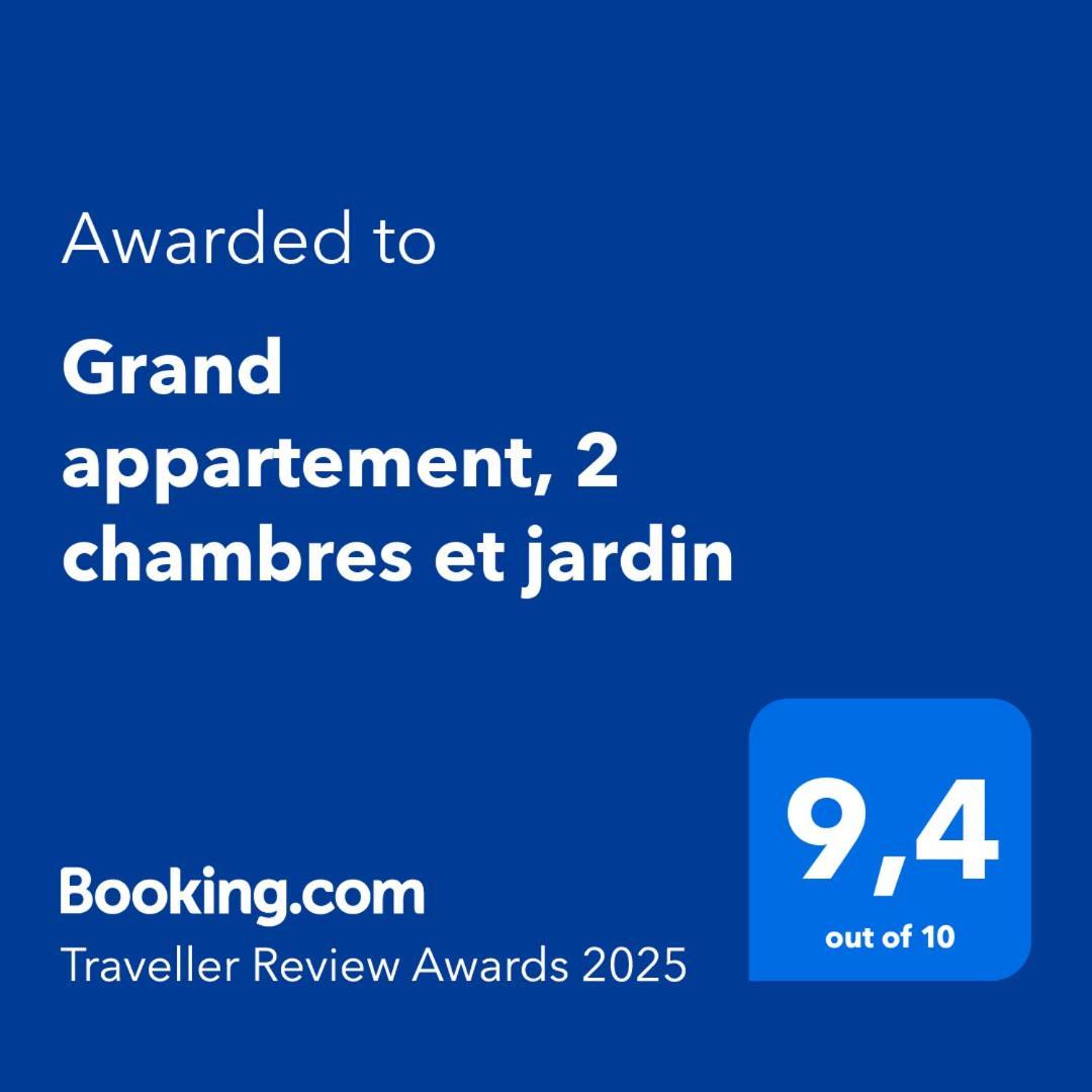 Grand Appartement, 2 Chambres Et Jardin نيم المظهر الخارجي الصورة